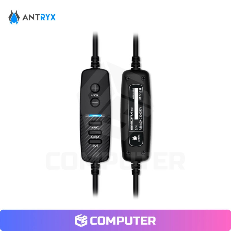 AURICULAR ANTRYX ENIGMA SE GRAY 7.1 VIRTUAL SURROUND RGB