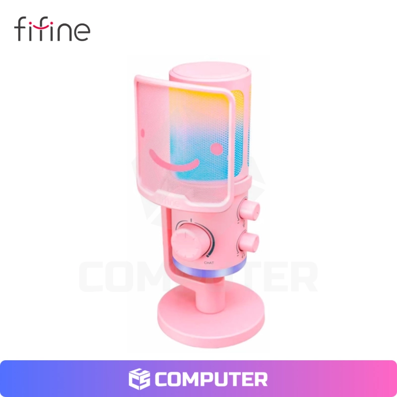 MICROFONO FIFINE AM6 PINK