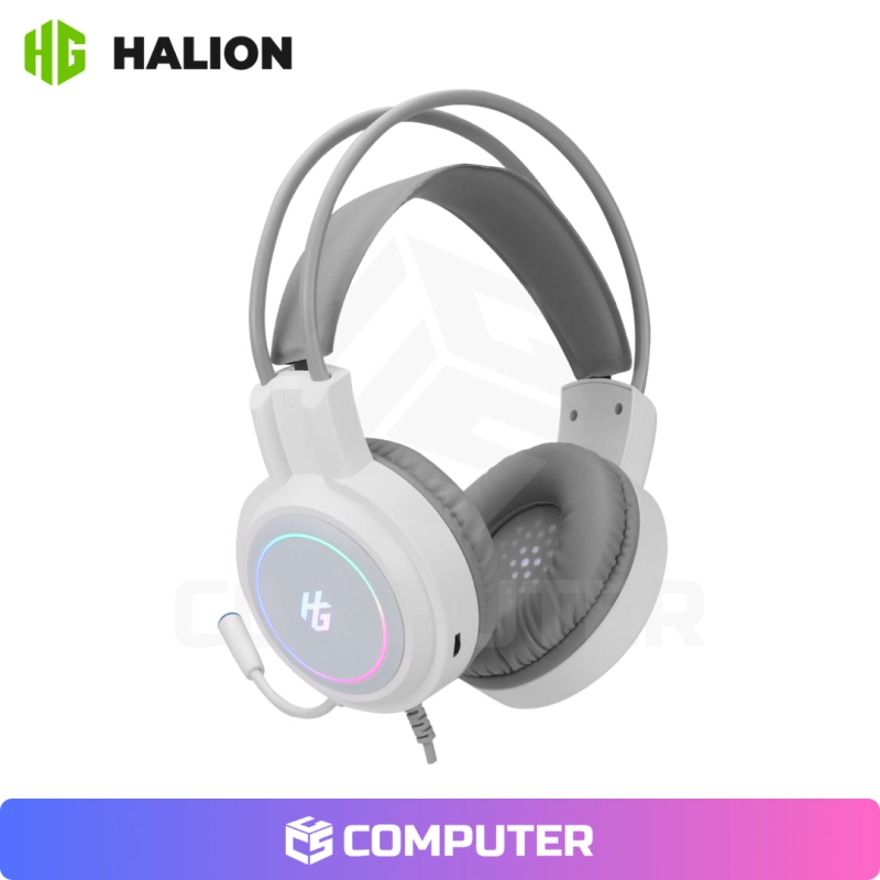 KIT HALION GAMER MECANICO 3 EN 1 ICECOOL K431C WHITE MOUSE 7200DPI