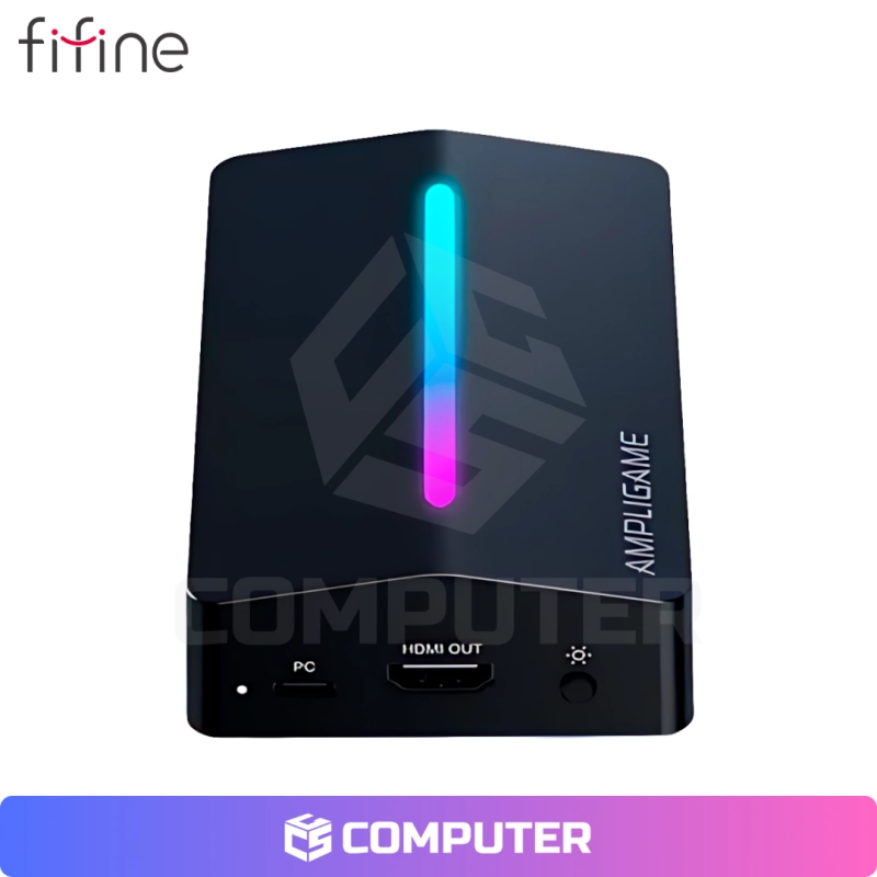 CAPTURADORA DE VIDEO FIFINE V3 /4K-30 Hz / 2K-60 Hz / 1920p-120 Hz