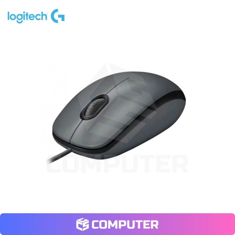 MOUSE LOGITECH M90 USB BLACK/GREY