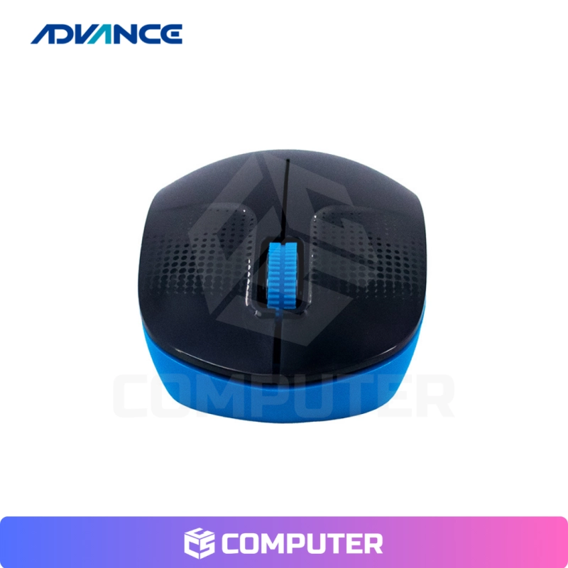 MOUSE ADVANCE WIRELESS ADV-1238S BLUE