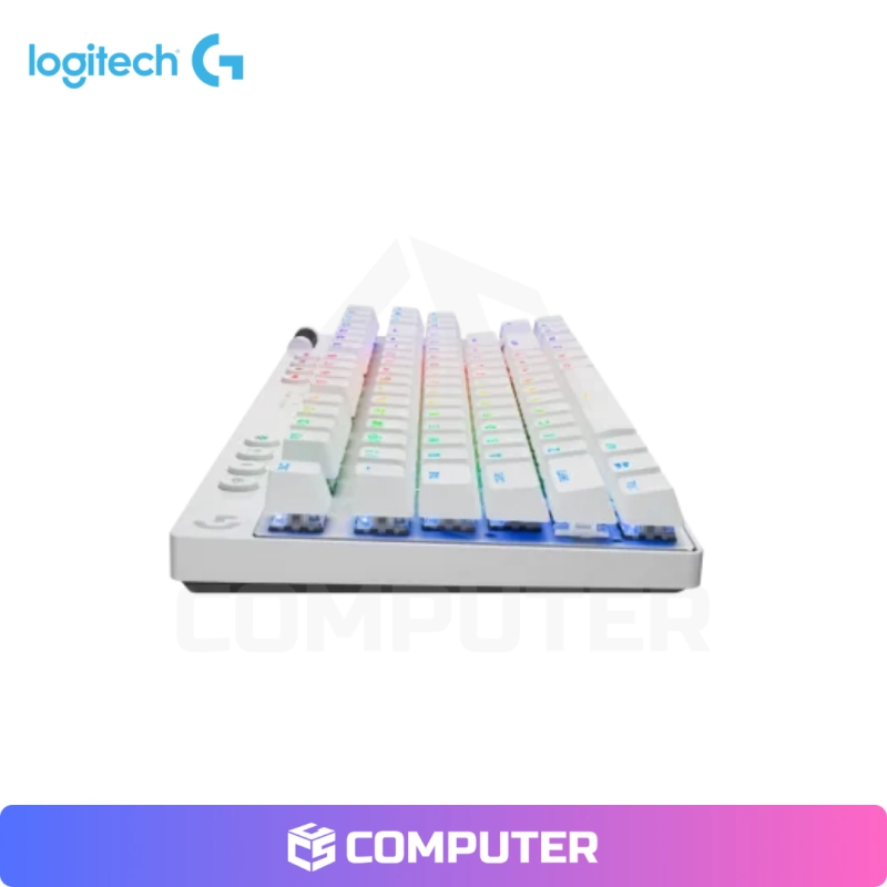 TECLADO MECANICO LOGITECH PRO X TKL LIGHTSPEED USB WHITE