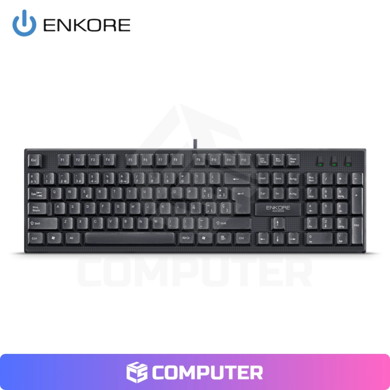 TECLADO MEMBRANA USB ENKORE ACCESS ENK508