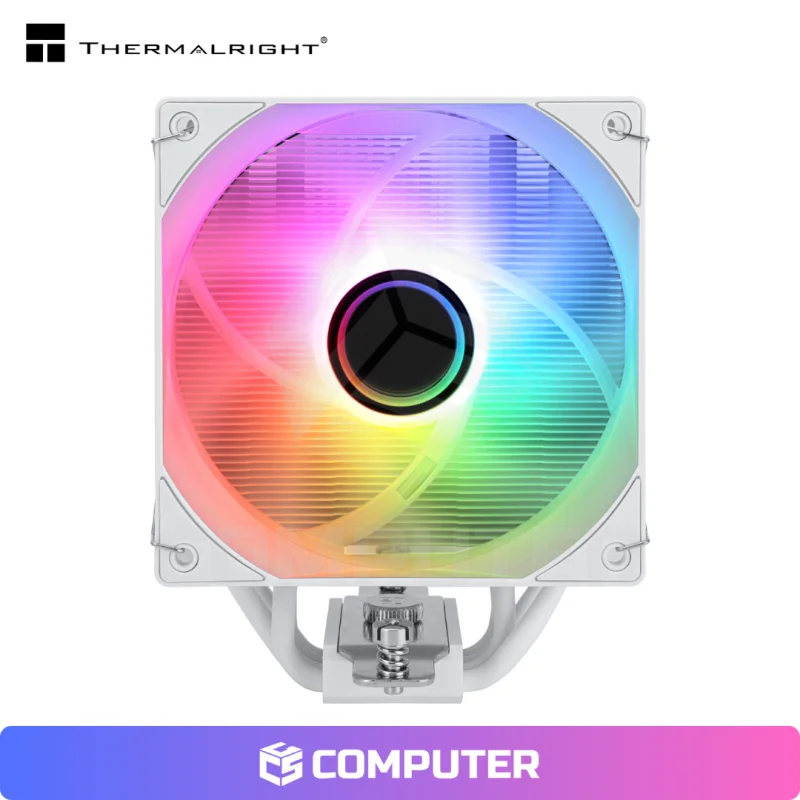 COOLER DE PROCESADOR THERMALRIGHT ASSASSIN SPIRIT 120 VISION ARGB WHITE