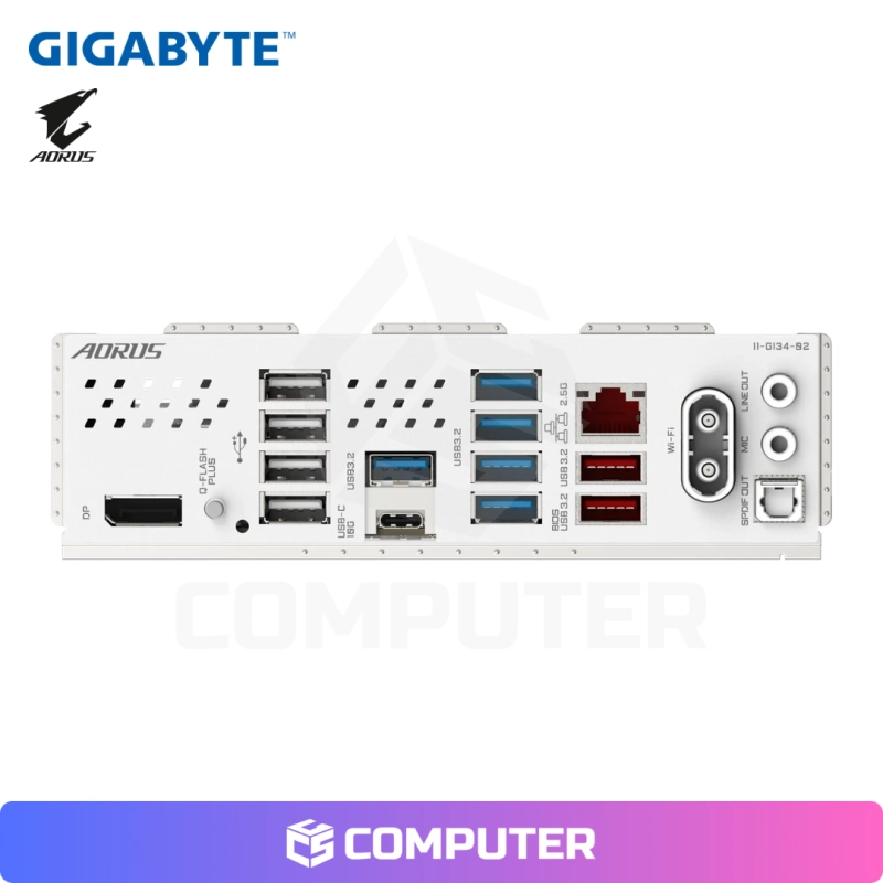 PLACA MADRE GIGABYTE B850 AORUS ELITE ICE WIFI7 DDR5/AM5