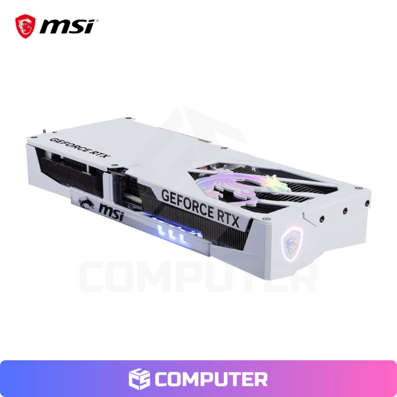 TARJETA DE VIDEO MSI RTX 5070 TI GAMING TRIO OC WHITE 16GB GDDR7 SOLO PC