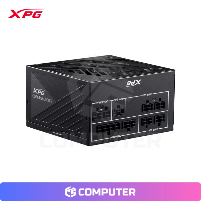 FUENTE DE PODER XPG CORE REACTOR II 1200W GOLD 80PLUS FULL MODULAR