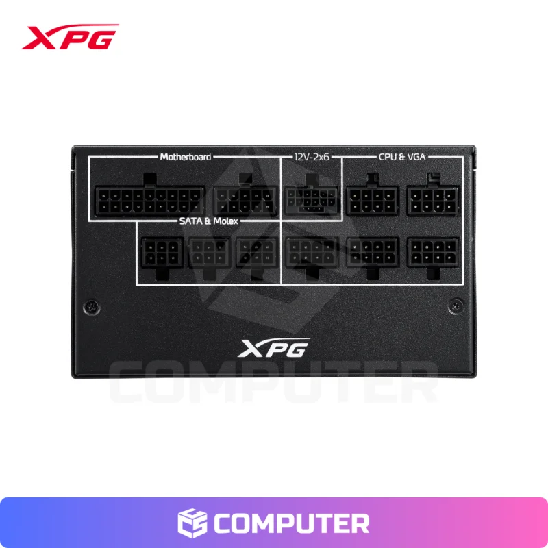 FUENTE DE PODER XPG CORE REACTOR II 1000W GOLD 80PLUS FULL MODULAR