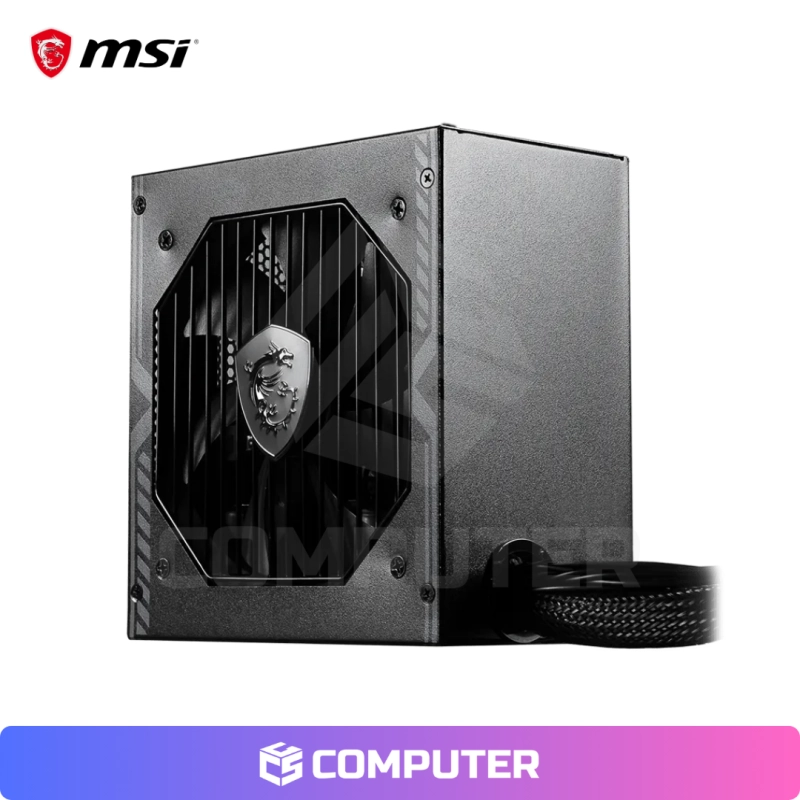 FUENTE 650W MSI MAG A650BN 80 PLUS BRONZE ATX ACTIVE