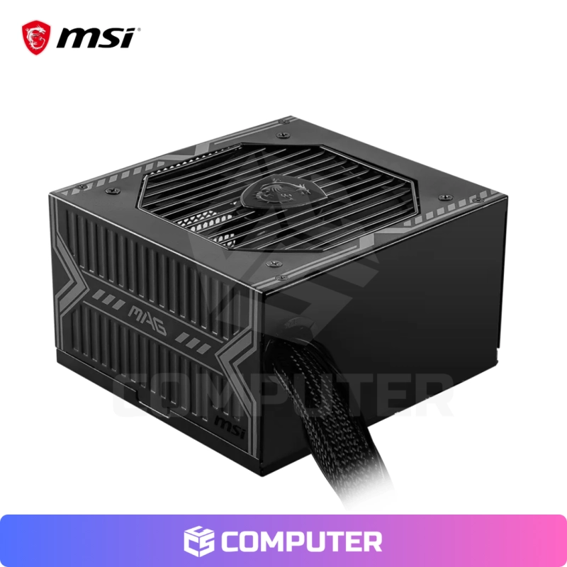 FUENTE 650W MSI MAG A650BN 80 PLUS BRONZE ATX ACTIVE