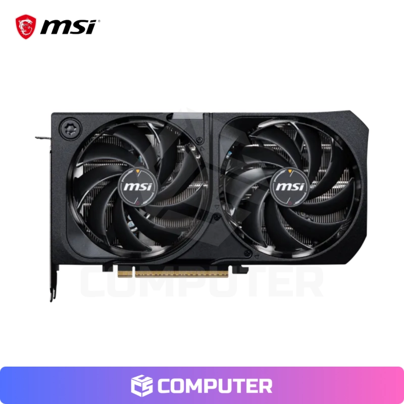 TARJETA DE VIDEO MSI SHADOW RTX 5070 12GB GDDR7 X2 FAN SOLO PC