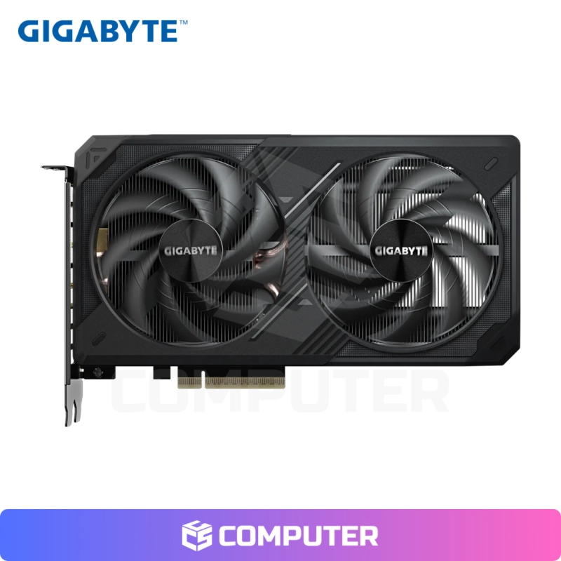 TARJETA DE VIDEO GIGABYTE RTX 5060 TI WINDFORCE OC 8GB X2 FAN
