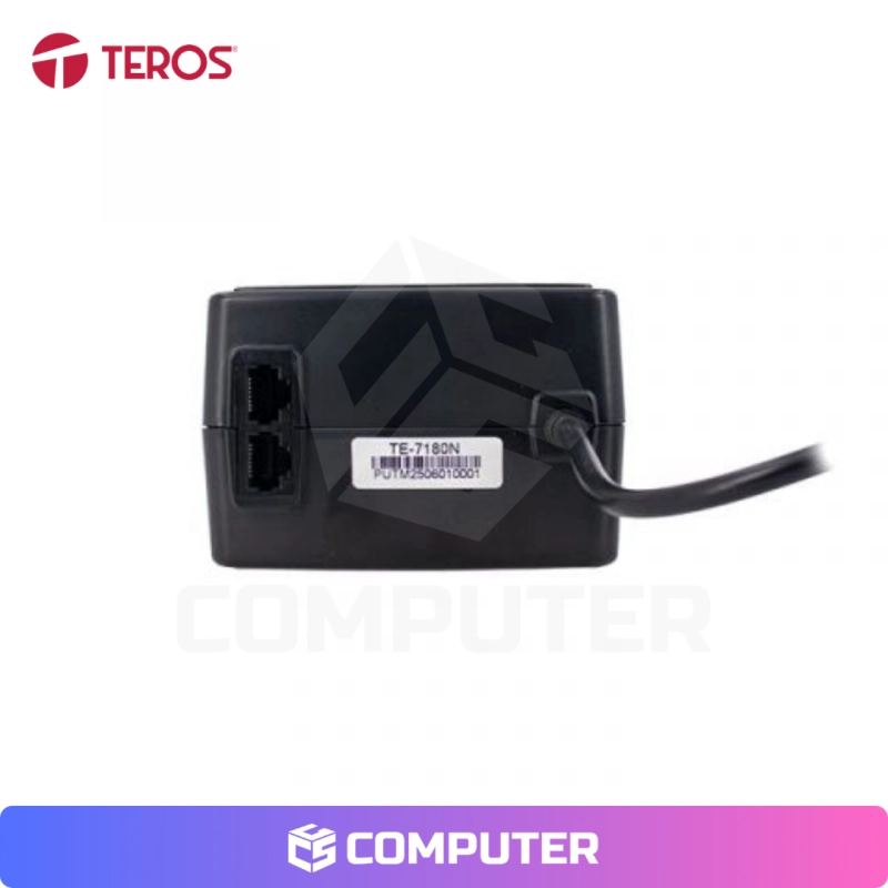 ESTABILIZADOR TEROS TE-7180N 1200VA/600W 8 TOMAS