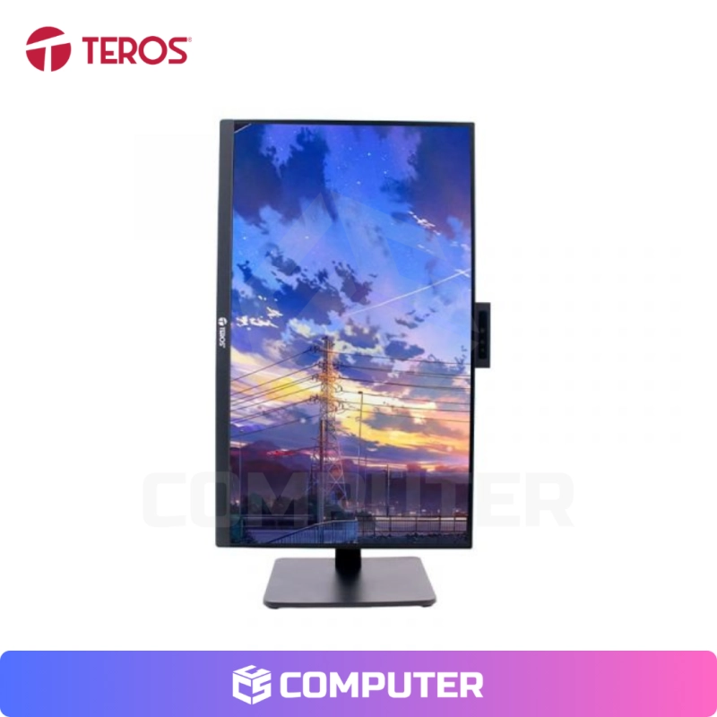 MONITOR PLANO TEROS 23.8 TE-2416CS PANEL IPS/ QHD(2560 X 1440) 100 HZ/ 1MS/ HDMI/ DISPLAYPORT