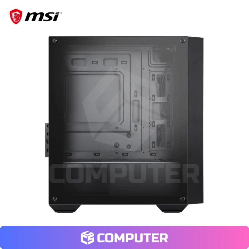 CASE MSI PRO FORGE M050A BLACK AUTO RGB SIN FUENTE VIDRIO TEMPLADO USB 3.2