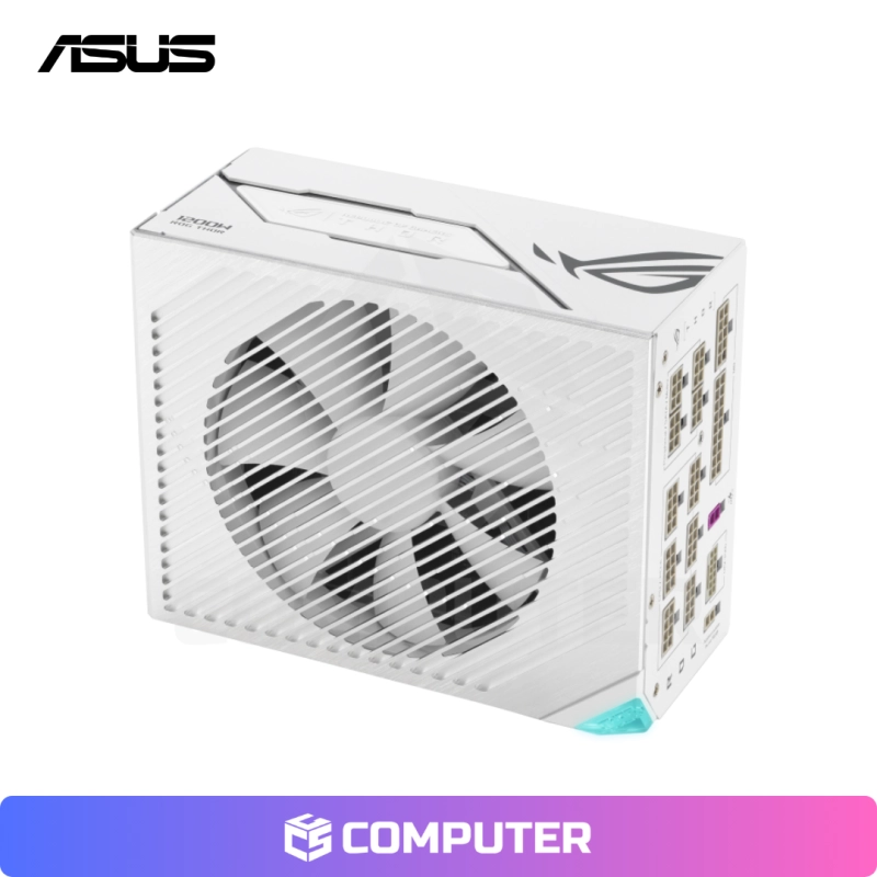 FUENTE DE PODER ASUS ROG THOR1200W PLATINIUM III WHITE EDITION