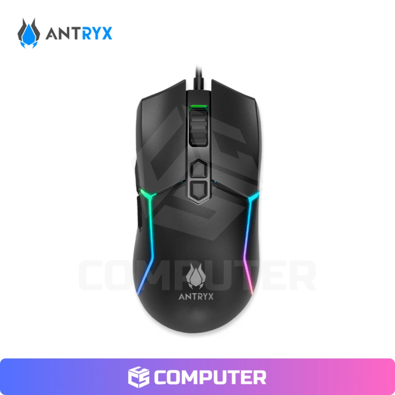 MOUSE GAMING ANTRYX M770 RGB 12.8K DPI