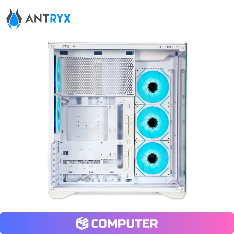 CASE ANTRYX FX 970 PRO WHITE ARGB 5FAN 140MM