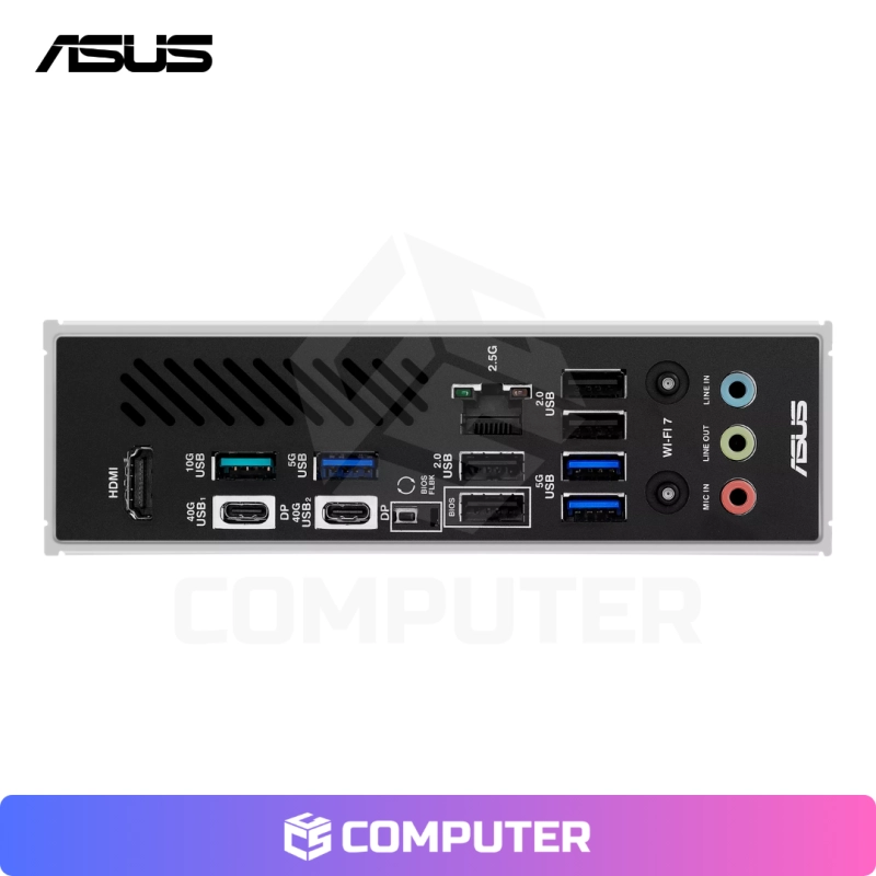 PLACA MADRE ASUS X870 MAX GAMING WIFI7/DDR/AM5