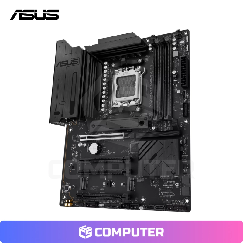 PLACA MADRE ASUS X870 MAX GAMING WIFI7/DDR/AM5