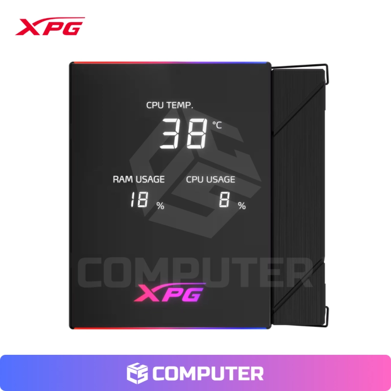 REFRIGERACION AIRE XPG MAESTRO PLUS 62DA PANTALLA DIGITAL BLACK