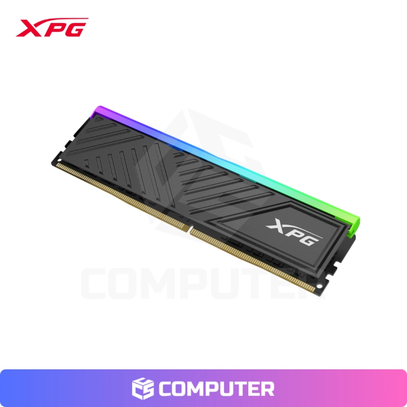 MEMORIA RAM XPG 8GB 3200MHZ  D35G DDR4 RGB /NEGRO