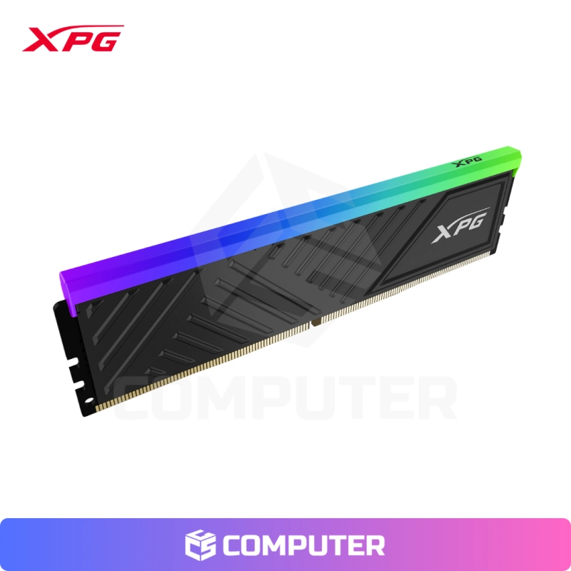 MEMORIA RAM XPG 8GB 3200MHZ  D35G DDR4 RGB /NEGRO