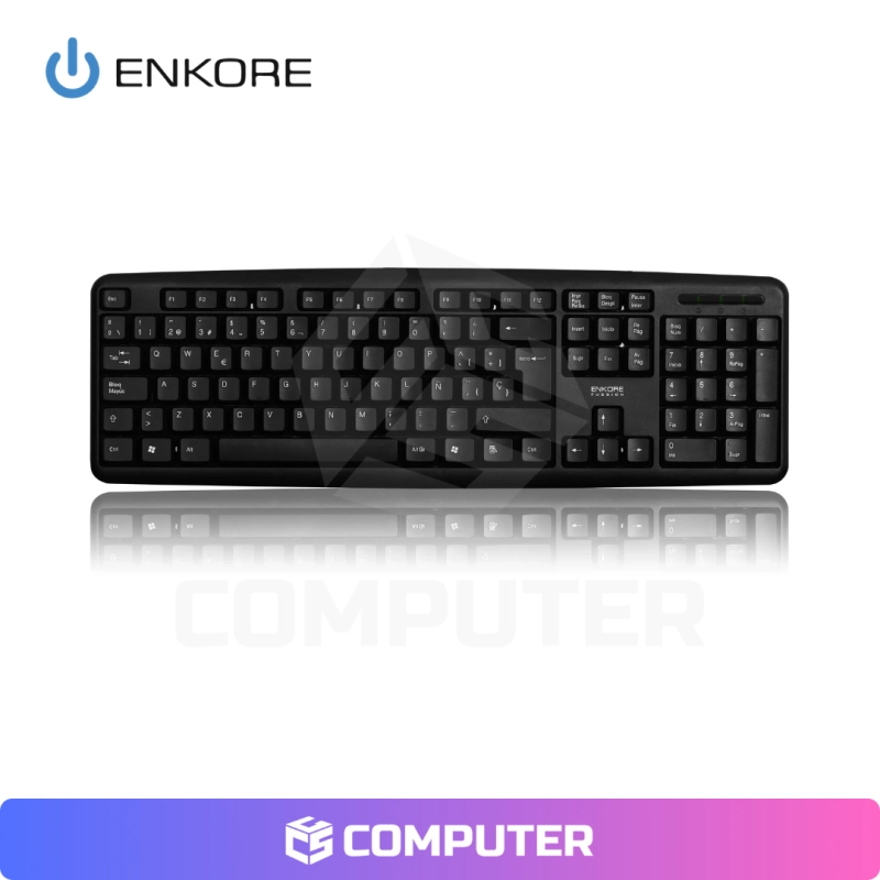 KIT TECLADO+MOUSE USB ENKORE FUSSION ENT502