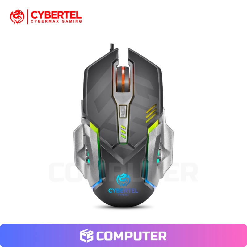 KIT TECLADO RAINBOW+MOUSE LED+PAD MOUSE CYBERTEL XTREME GT1800