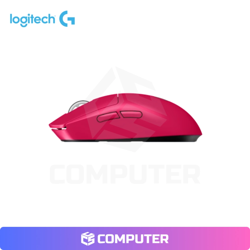 MOUSE GAMING LOGITECH G PRO X SUPERLIGHT 2 WIRELESS LIGHTSPEED/LIGHTFORCE MAGENTA