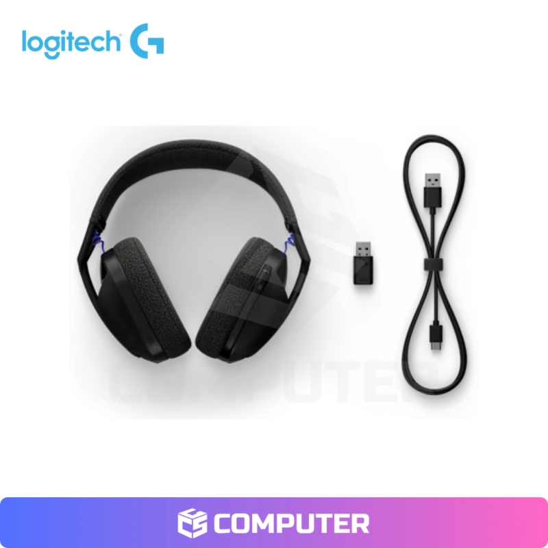 AURICULAR GAMER C/MICROFONO LOGITECH G321 LIGHTSPEED WIRELESS BLACK