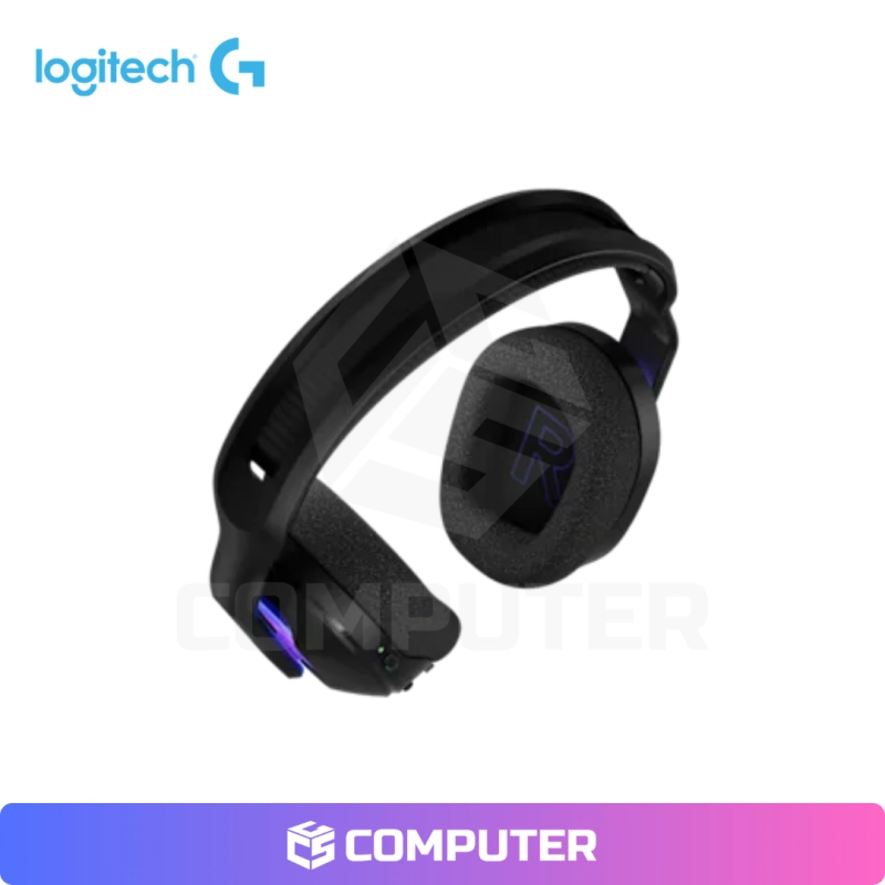 AURICULAR GAMER C/MICROFONO LOGITECH G522 LIGHTSPEED/RGB/BT/90H/CABLE USB-C BLACK
