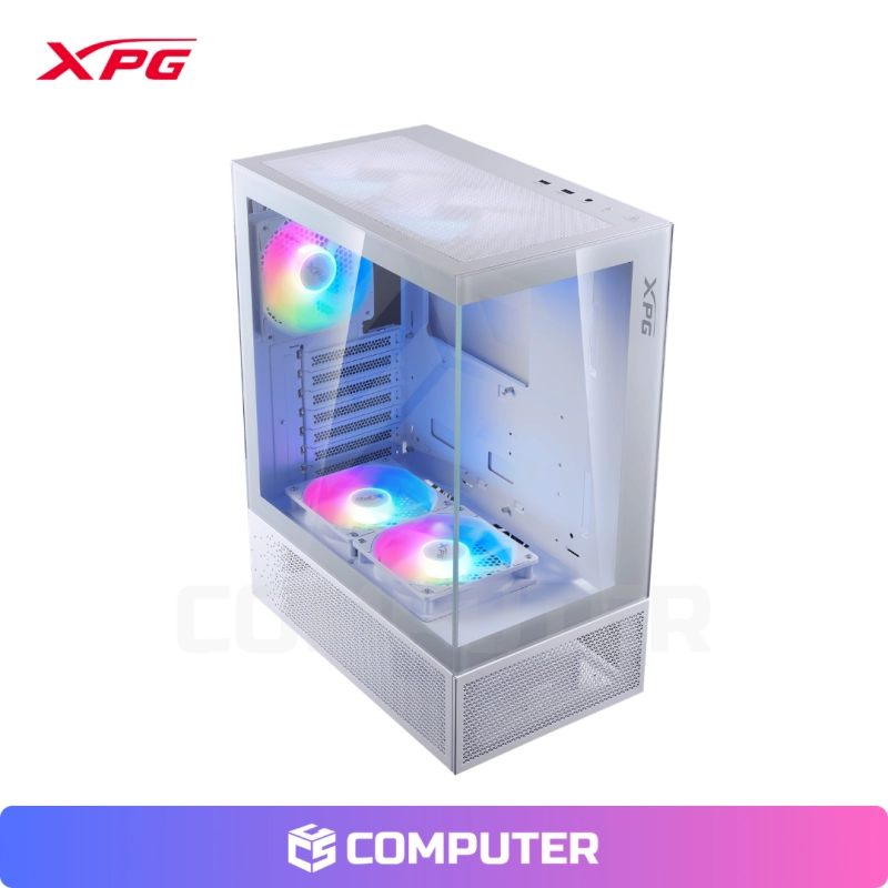 CASE XPG INVADER X MINI USB-A/C ARGB ATX BLANCO