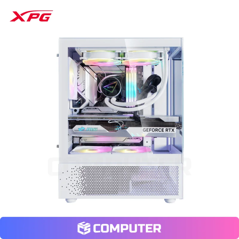 CASE XPG INVADER X MINI USB-A/C ARGB ATX BLANCO