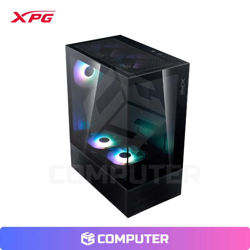 CASE XPG INVADER X MINI USB-A/C ARGB ATX NEGRO