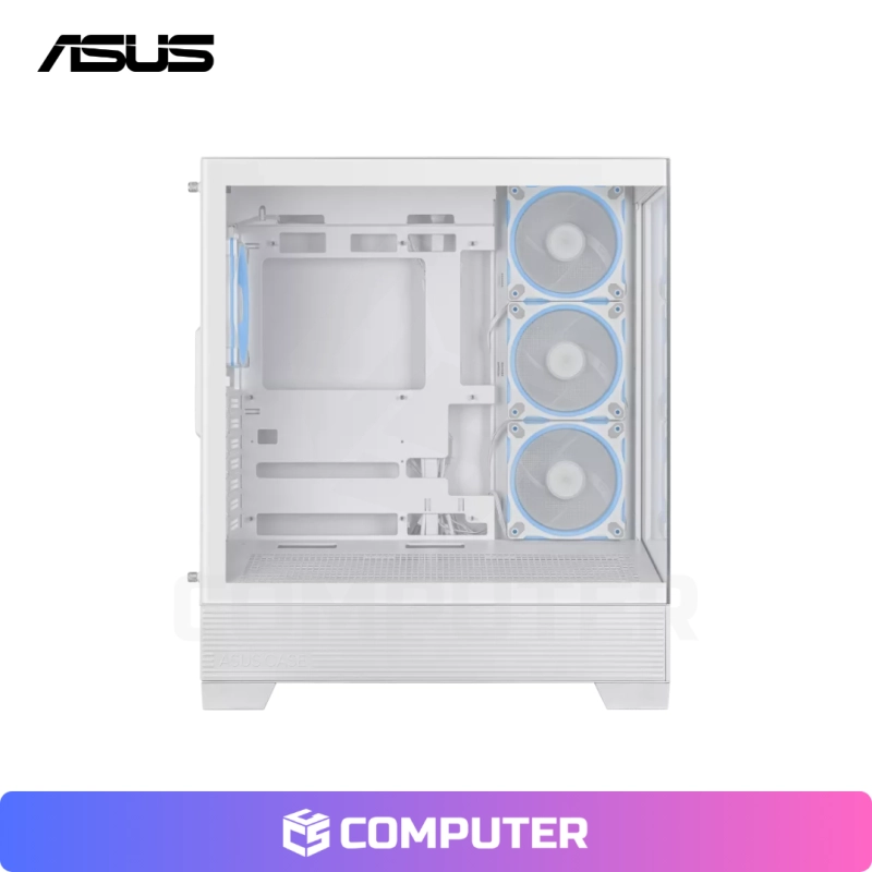CASE MID TOWER ASUS A31 PLUS ARGB 4FAN WHITE