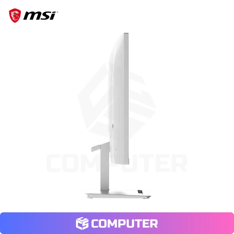 MONITOR MSI PRO MP273W E14A 27 FHD IPS 144HZ 1MS HDMI WHITE
