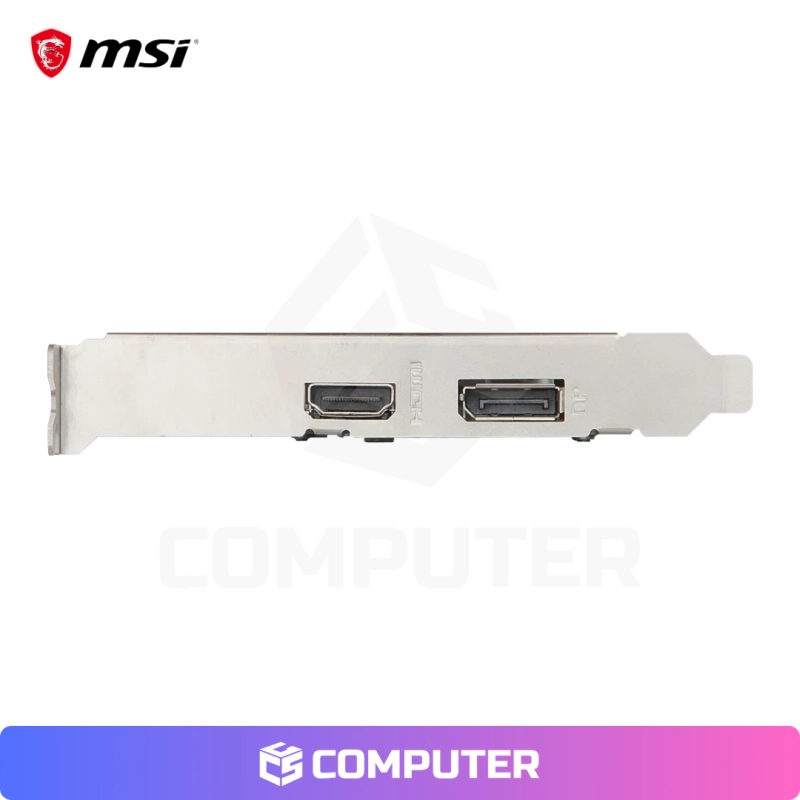 TARJETA DE VIDEO MSI GEFORCE GT 1030 4GB DDR4 LOW PROFILE OC