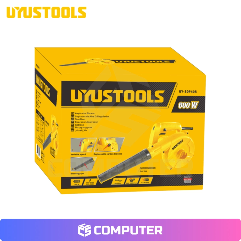 SOPLETE UYUSTOOLS 600W UY-S0P40R NEGRO