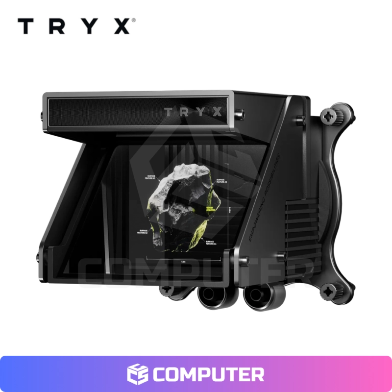 REFRIGERACION LIQUIDA TRYX HOLO 360 AIO PANTALLA HOLOGRAFICA BLACK