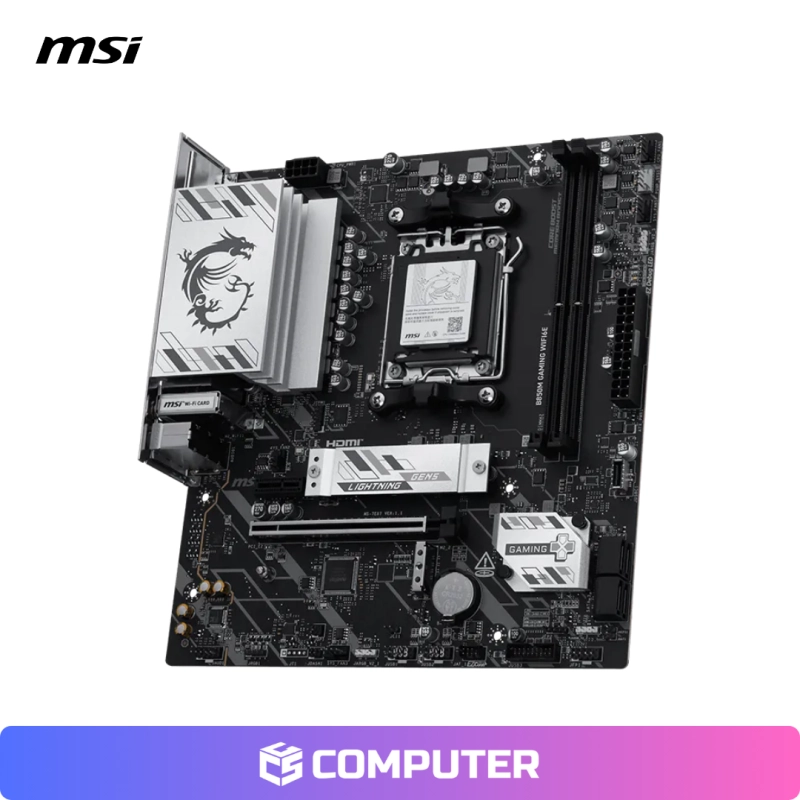 PLACA MADRE MSI B850M GAMING WIFI6E DDR5/AM5