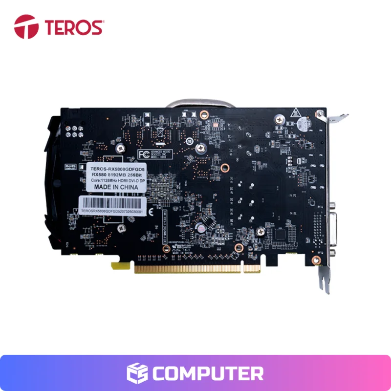 TARJETA DE VIDEO AMD RADEON RX 580 8GB TEROS