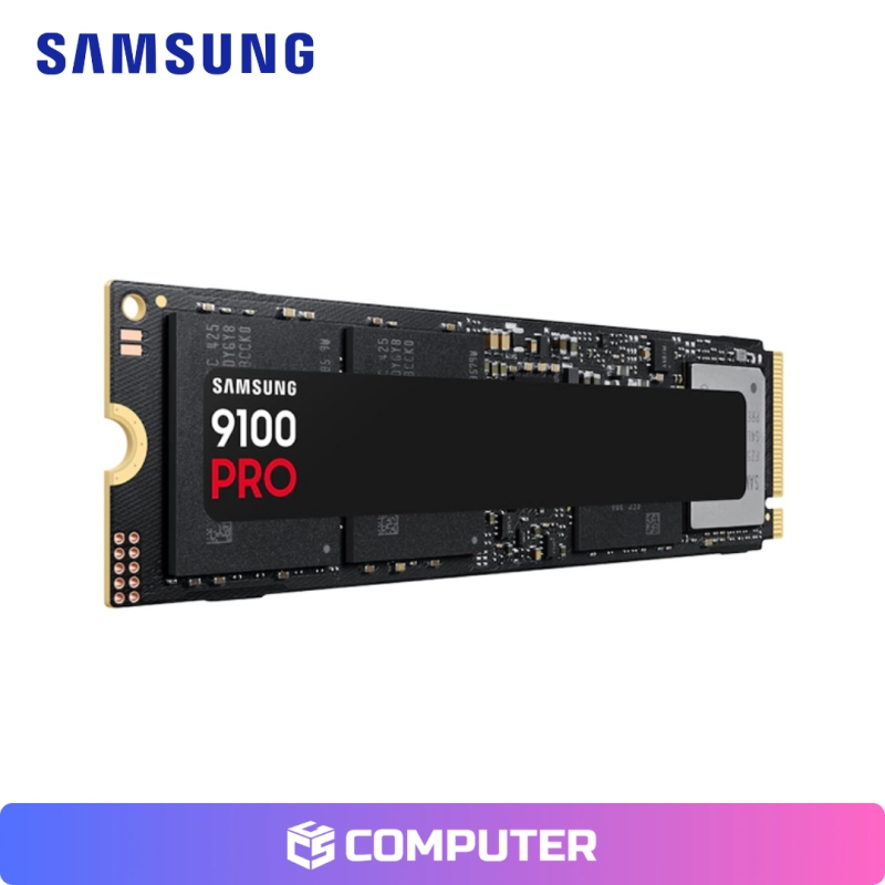 DISCO SOLIDO SSD 1TB SAMSUNG 9100 PRO NVME 2.0 M.2 2280 PCIE GEN 5.0X4