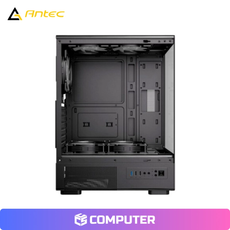 CASE ANTEC VCX300 ARGB CON FUENTE 550W BLACK VIDRIO TEMPLADO USB 3.0/USB 2.0