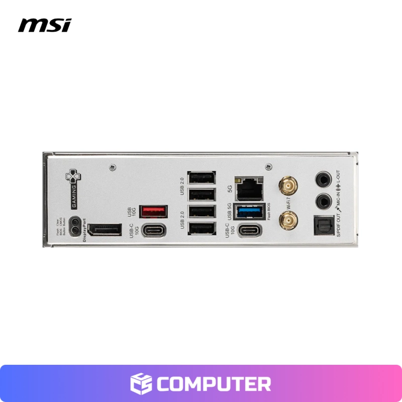 PLACA MADRE MSI B850 GAMING PLUS WIFI DDR5/AM5