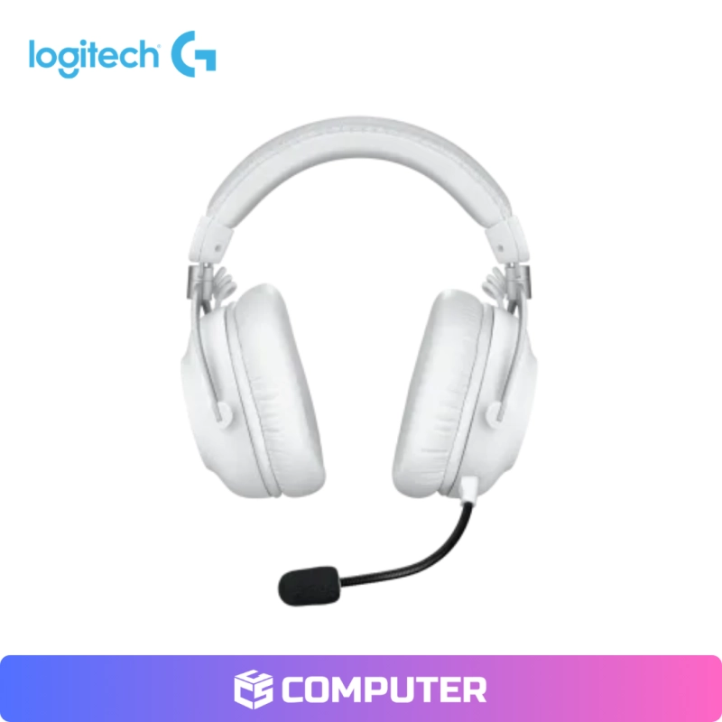 AURICULAR GAMER C/MICROFONO LOGITECH G PRO X 2 LIGHTSPEED/BT/WHITE