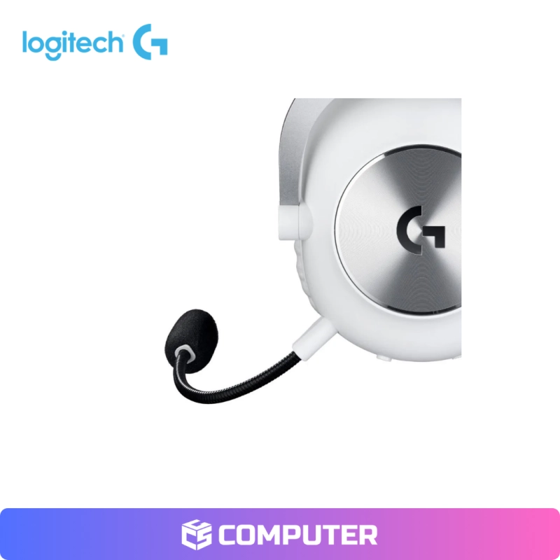 AURICULAR GAMER C/MICROFONO LOGITECH G PRO X 2 LIGHTSPEED/BT/WHITE