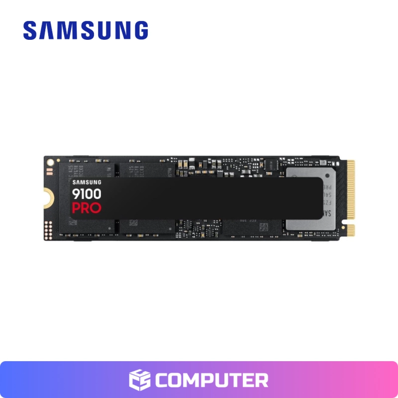 DISCO SOLIDO SSD 4TB SAMSUNG 9100 PRO NVME 2.0 M.2 2280 PCIE GEN 5.0X4