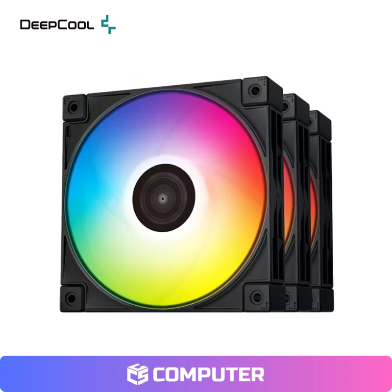 COOLER DE CASE DEEPCOOL FC120 3FAN ARGB WHITE